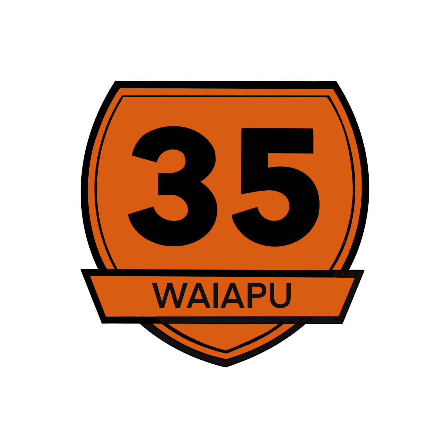 35 WAIAPU Decal